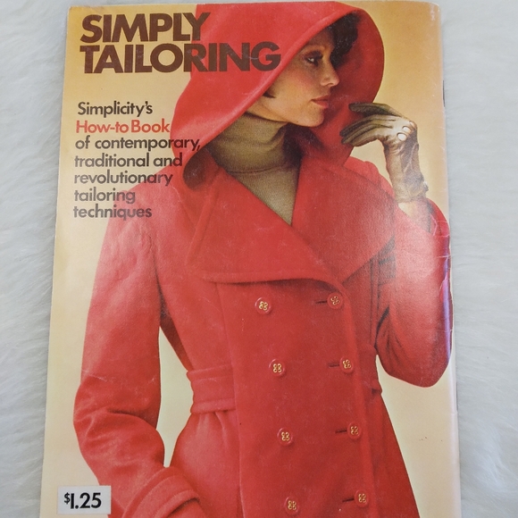 BOOK Vintage Simply Tailoring, Simplicity's how-to book of tailoring tec… - Picture 14 of 14
